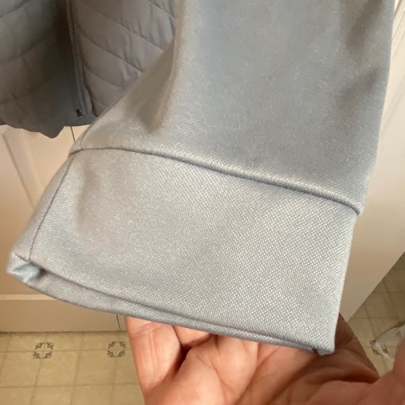 Callaway X Men LS Golf Jacket Grey Quilted Zip Puffer UPF Activewear Pockets NEW - Picture 6 of 14